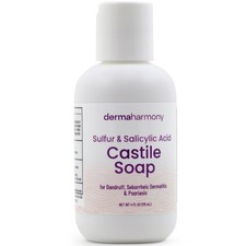5 Sulfur and 2 Salicylic Acid Liquid Castile Soap 4 Fl Oz Bottle 