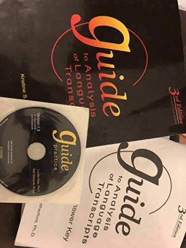 Guide to Analysis of Language Transcript - Paperback - VERY GOOD | eBay