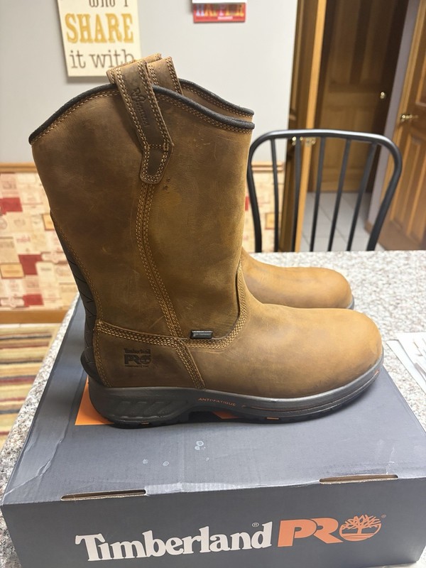 Timberland Pro Helix HD Work Boots Men’s Size 11 Waterproof Composite Toe