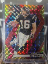 2025 Panini Mosaic Wes Welker SP #205 Choice 01/89