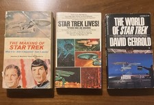 Vintage Star Trek Book Partia 3– 1968-1975 Roddenberry, Lichtenberg, Gerrold