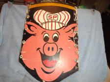 collectible railroad signs plaques. Southern Pacific. PIGGY BACK