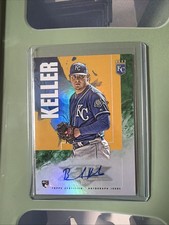 2019 Topps Fire - Fire Autographs Brad Keller #FA-BK Green /75 (AU, RC)
