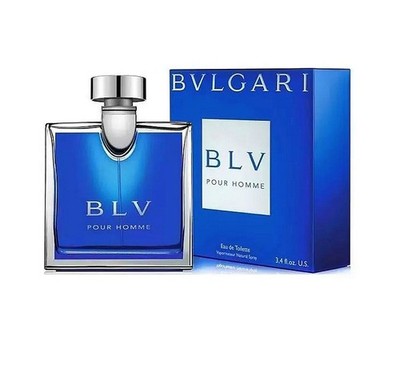 New BLV Pour Homme Eau De Toilette EDT Spray For Men 3.4 oz/100 ml Fast Ship