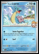 Misty's Lapras 050/182 Sv10: Destined Rivals Regular