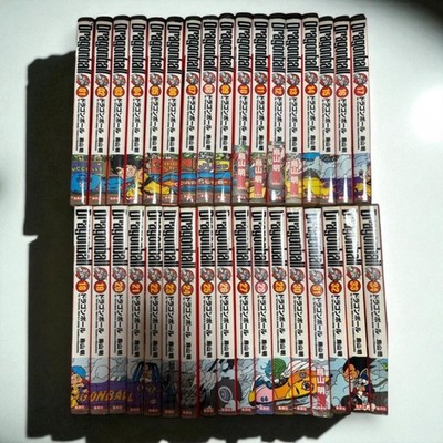 Dragon Ball Vol 1-34 Full Edition Complete Set Kanzenban Manga Comics Japanese