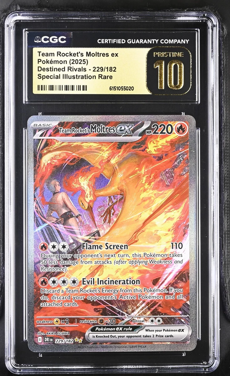 Team Rocket's Moltres Ex 229/182 Sv10: Destined Rivals for sale | eBay
