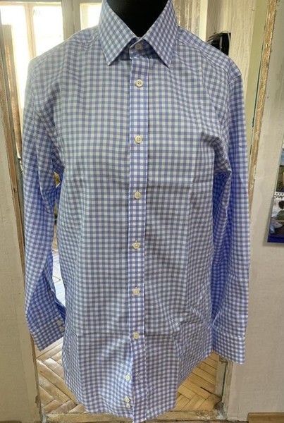Men Hawes & Curtis Shirt White Cotton 38 / M / 46
