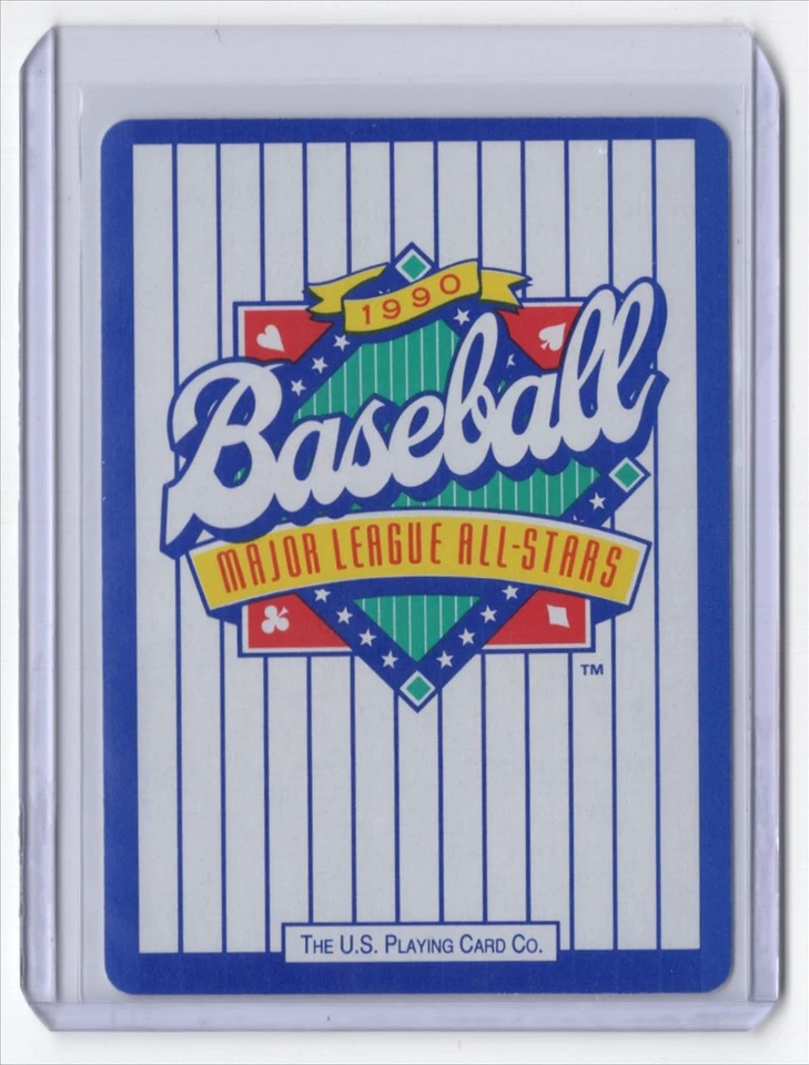 1990 US Playing Cards All-Star Ramon Martinez Los Angeles Dodgers #AH - Image 2 of 2