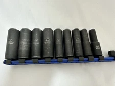 Matco BDP 3/8" Drive 6 Point  Metric IMPACT Socket Set 9 Piece 9-19mm