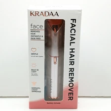 Facial Hair Remover for Women Electric Face Razor Painless Mini Shaver w/ Light