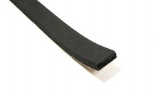3/8" x 1" Neoprene Foam Rubber w/ Adhesive Back 1FT LENGTH SKU NFR.375-1-AB