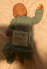 Hudson Asleep reborn doll by Bonnie Sieben