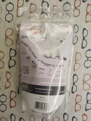 Red Heart Yarnspirations Nugget The Kitten Amigurumi Crochet Kit - New