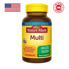 Nature Made Multivitamin With Iron 130 Count Daily Nutritional Support Tablets