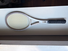 Vintage AMF Head LC Light Composite Tennis Racquet 4 5/8 Arthur Ashe USA 1970s