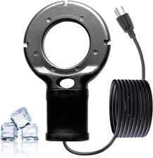 Upgraded 500-Watt Chicken Water Heater - Submergible Cast Aluminum Utility