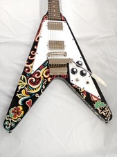 Epiphone Jimi Hendrix Love Drops Flying V E-Gitarre 3,2 kg (7,05 lb)