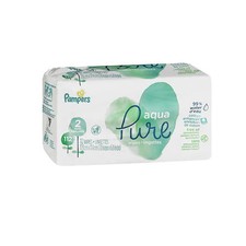 Aqua Pure Wipes 112 Count By Pampers