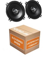 Lautsprecher Boxen Einbaupaket Hinten JVC CS-J520 Passend FüR Alfa Romeo Spider