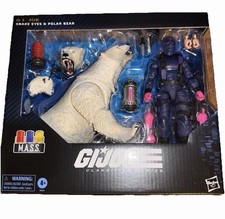 G.I. Joe Classified Action Figure Deluxe Snake Eyes & Polar Bear  161 NIB