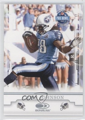 2009 Donruss Pro Bowl Chris Johnson #PB-CJ