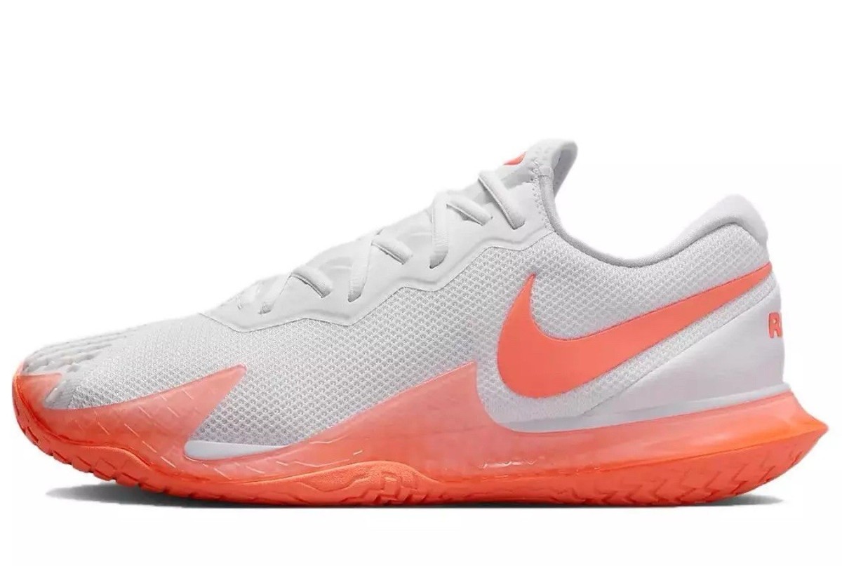 シューズ(男性用) NIKECOURT ZOOM VAPOR CAGE 4 RAFA 25cm Nike Cage 4 Rafa Mens Tennis Shoe - Orange Chalk | Midwest