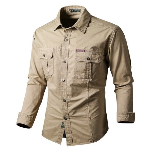 Men Army Tactical SWAT Soldiers Military Combat Shirt Men's Long Sleeve Shirt - Picture 10 of 10