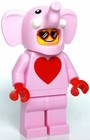 LEGO City Éléphant rose exclusif minifigure BAM