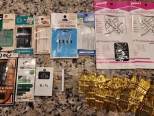 Huge Lot Of Over 200 Sewing NEEDLES - Allaery Dritz  More