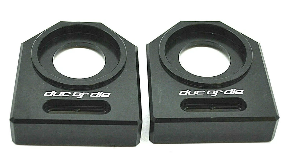 NUEVO Ducati Monster 620 1000 800 S4 ST4s AJUSTADOR DE CADENA PLACAS LATERALES Tensor BL Foto 2 de 4