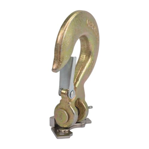 Gancho deslizante de horquilla de acero forjado de alta resistencia grado 70 4 piezas 5/16" con pestillo de seguridad - Imagen 8 de 10