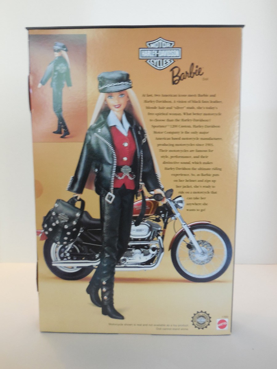 1997 HARLEY DAVIDSON 1st First Edition BARBIE Doll W/ Blonde