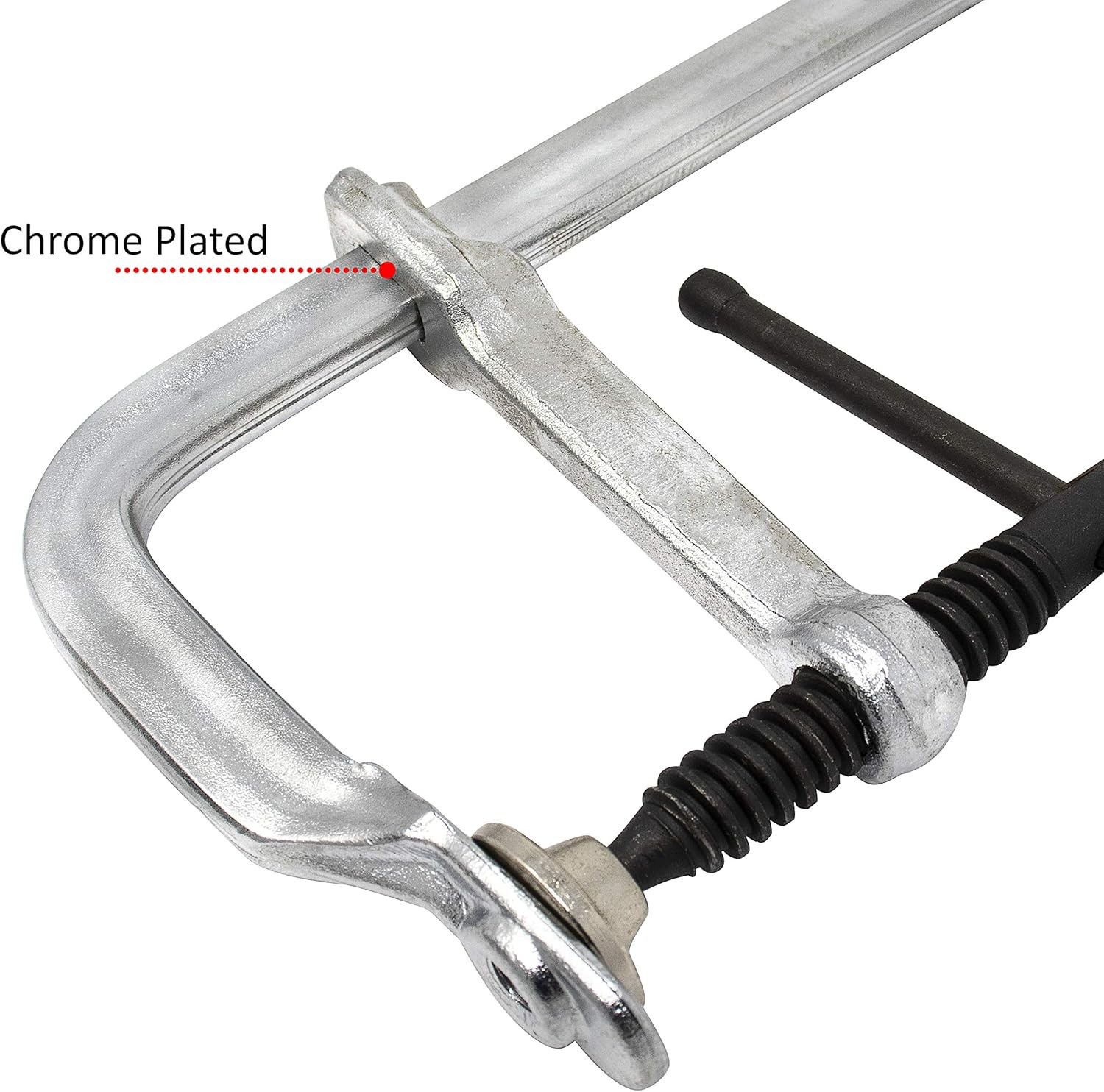 Strong Hand Tools Light Duty Utility Clamp, 4.5" Capacity, 500 LB Clamping Press