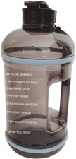 2.2 L Extra Large Jumbo BPA Free Bottle Sports Gym Training Weight Lifting Water