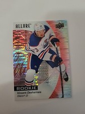 Vincent Desharnais 2023-24 Allure Rookie Red Rainbow Parallel 