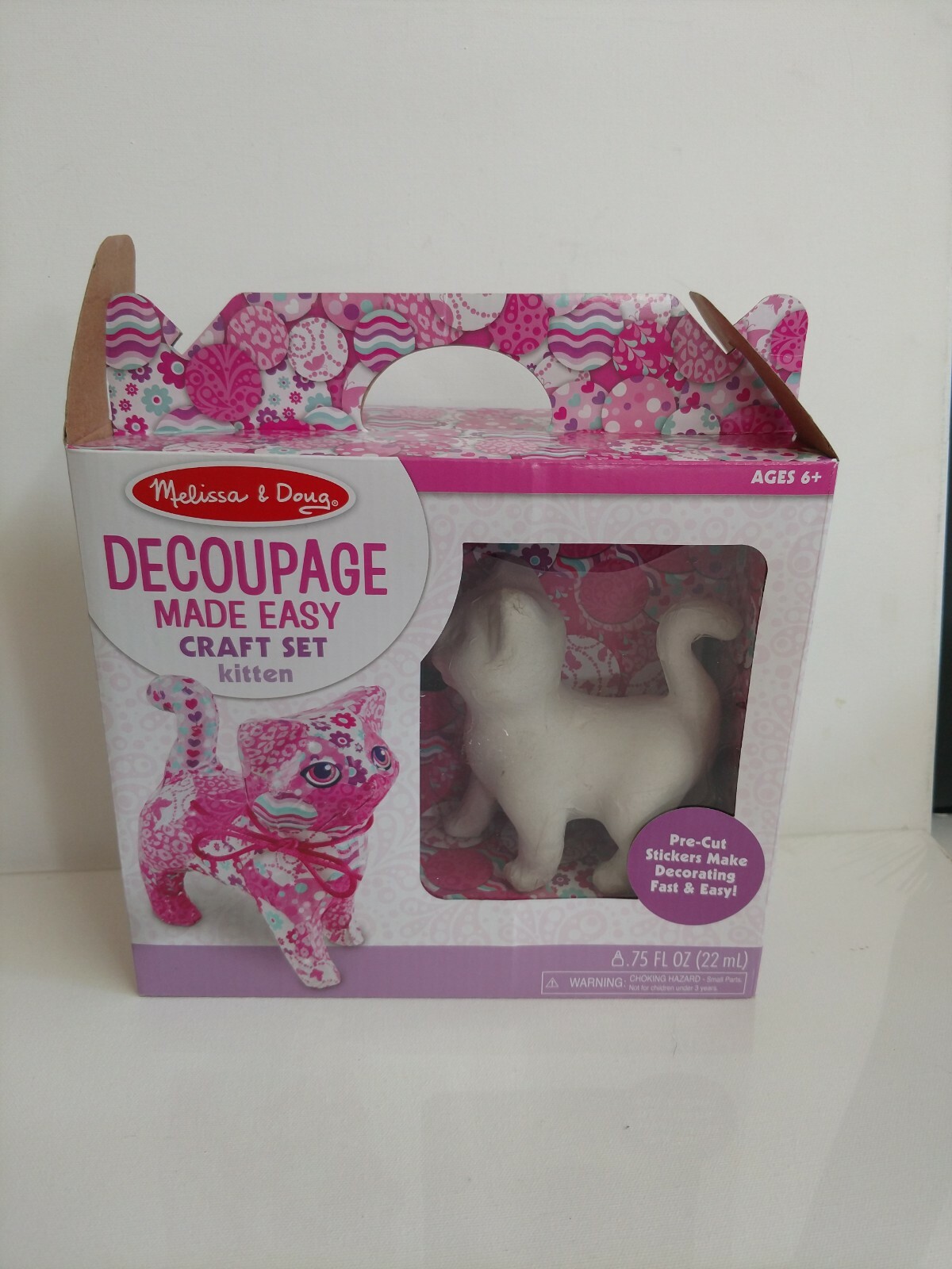melissa and doug decoupage kitten