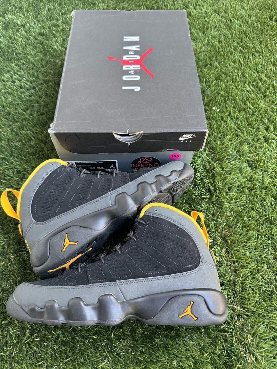 Size 6 - Jordan 9 Retro Black for sale online | eBay