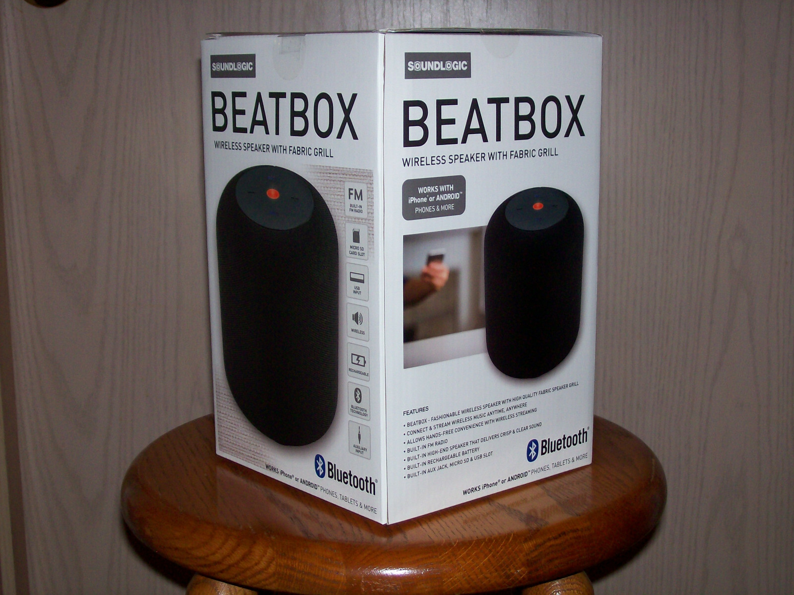 soundlogic beatbox wireless speaker