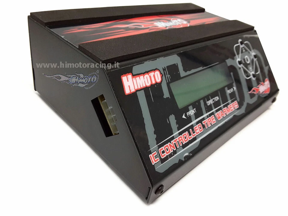 Scalda Gomme Himoto con centralina digitale per 1/8 & 1/10 On/Road Tire warmers - Immagine 4 di 4