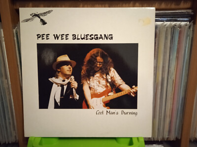 Pee Wee Bluesgang    Cool Man's Burning - LP - 1985 - Woolfe Recs