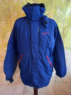 Karrimor Regenjacke blau Polyamid Polyester Nylon gefüttert. UK Damen Gr. 12