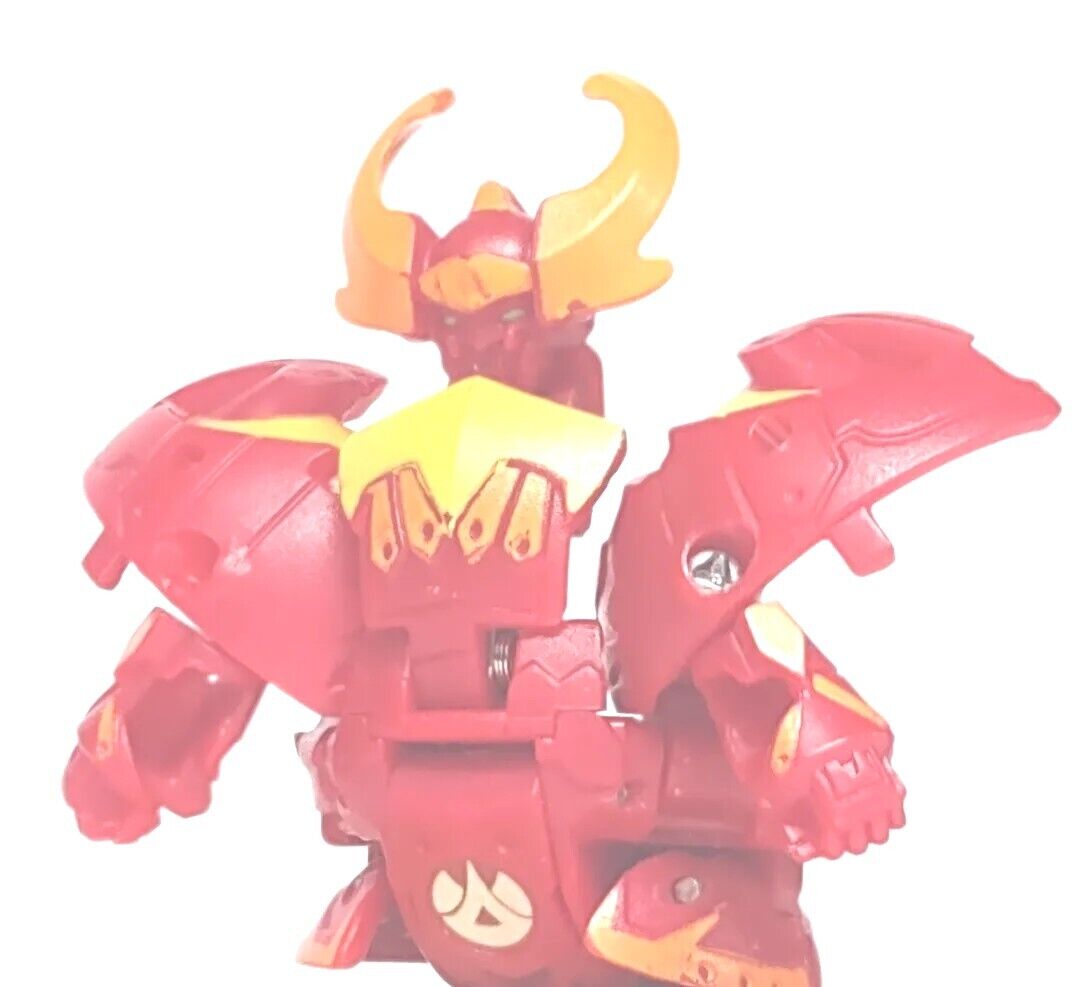 Bakugan Krakix Red Pyrus Battle Brawlers Gundalian Invaders