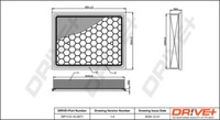 Dr! Ve + DP1110.10.0071 Luftfilter FüR Fiat, Opel, Opel