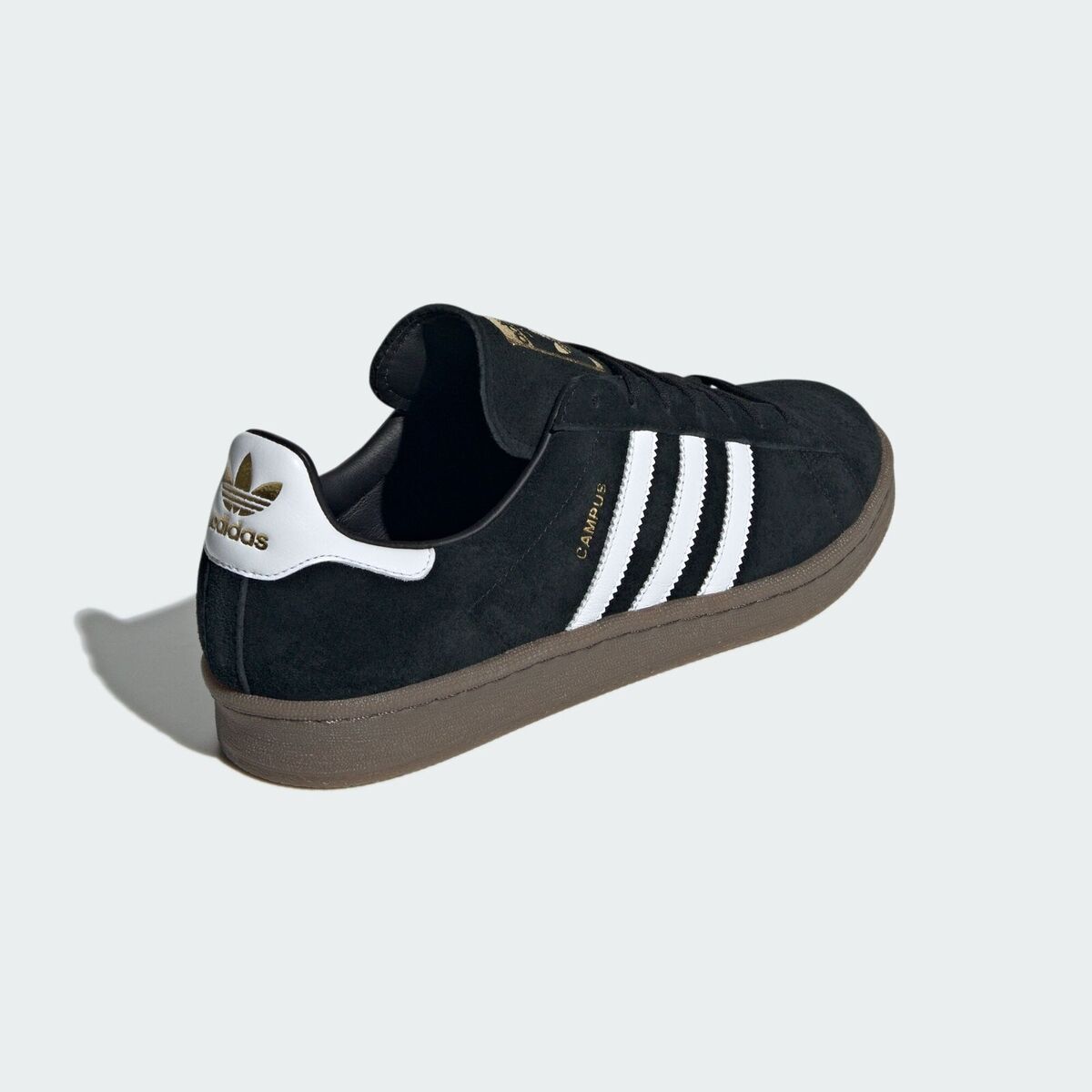adidas Originals Campus 80S Core Black White Gum5 IH0386 adidas Originals Campus 80S Core Black White Gum5 IH0386