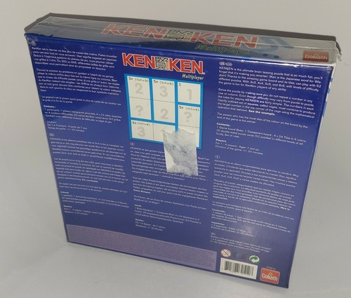 KenKen Game 2009 Ken Ken Multiplayer Number Game - New & Factory Sealed! - Picture 3 of 7