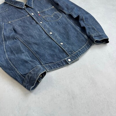 VINTAGE 2000s LEVI'S ENGINEERED 70100 0835 DENIM TRUCKER JACKET