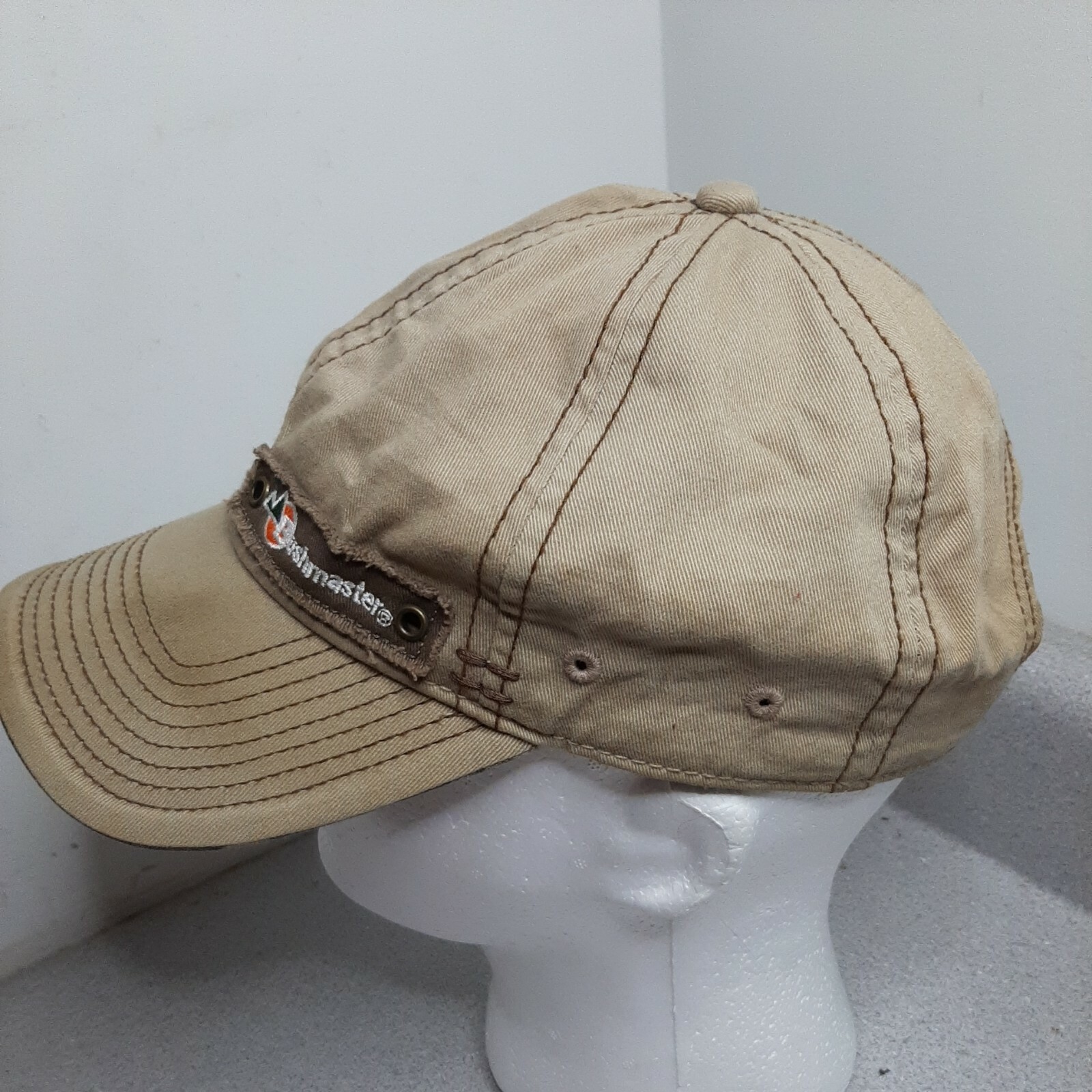 Bushmaster Baseball Cap Patch Tan Strapback Hat M… - image 4