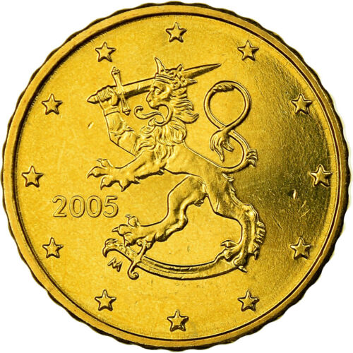 [#705395] Finnland, 10 Euro Cent, 2005, STGL, Messing, KM:101 - Bild 1 von 2