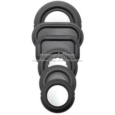 2pcs 48-78mm Speaker Passive Radiator Auxiliary Bass Horn Rubber Vibration Plate